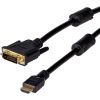 Akyga HDMI 1.3 cable  AK-AV-11 HDMI 1.4/M-DVI M 1.8m 24+1