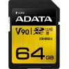 A-data ADATA 64GB Premier ONE SDXC UHS-II U3 Class 10, R/W up to 290/260 MB/s