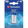 Verbatim ALKALINE BATTERY 9V 1PACK