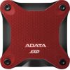 ADATA External SSD SD600Q 240GB USB 3.1, Red