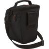 Case Logic DCB-306 Black, * Designed to fit an SLR camera with standard zoom lens attached * Internal zippered pocket stores memory cards, filter or lens cloth * Side zippered pockets store an extra battery, cables, lens cap, or small accessories * Lid un