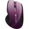 CANYON 2.4Ghz wireless mouse, optical tracking - blue LED, 6 buttons, DPI 1000/1200/1600, Purple pearl glossy