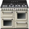 Smeg TR4110P1 Cooker | 110x60 cm | Victoria | Cream | Hob type: Gas | Type of main oven: Thermo-ventilated | Type of second oven: Fan assisted | A | A