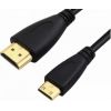 Kabelis Brackton HDMI Male - mini HDMI Male 3m Black  Кабель HDMI