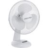 Mesko MS 7309 Desk Fan, Number of speeds 3, 40 W, Oscillation, Diameter 30 cm, White