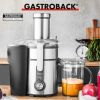 Gastroback Design Multi Juicer Digital  Type Automatic juicer, Stainless steel, 1300 W, Extra large fruit input, Number of speeds 5