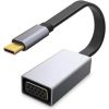 Platinet Multimedia Adapter Type-C  to VGA (1080P*60Hz) Adapteris Melns