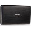 Natec RHINO External USB 3.0 enclosure for 3.5'' SATA HDDs, black aluminum