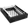 Raidsonic IcyBox Mobile Rack for 2x 2,5'' SATA HDD or 3,5'' SSD, Black