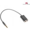Maclean MCTV-580 Adapter cable 3,5mm Headphones and microphone