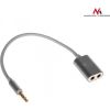 Maclean MCTV-580 Adapter cable 3,5mm austiņas and microphone