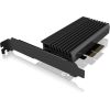 Raidsonic IcyBox PCIe extension card with M.2 M-Key socket for one M.2 NVMe SSD