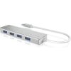 Raidsonic IcyBox 4x Port USB 3.0 Hub, USB Type-C