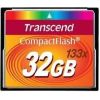 MEMORY COMPACT FLASH 32GB/133X TS32GCF133 TRANSCEND