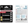 Esperanza EZA105 RECHARGEABLE BATTERIES Ni-MH AA 2600MAH 2PCS - BLACK