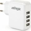 Energenie 4-port Universal USB 3.1A White