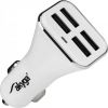 Akyga AK-CH-09 car charger | 4 x USB | 6800 mA)  White