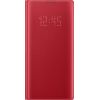 Samsung Galaxy Note 10 LED View Case Red Oriģinālie maciņi