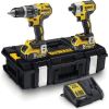 18V Combo DCK266P2: Impact drill + impact driver 18V / 5,0Ah, DeWalt