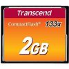 MEMORY COMPACT FLASH 2GB/MLC TS2GCF133 TRANSCEND