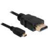 Delock Cable High Speed HDMI - micro HDMI with Ethernet male/male 3m