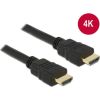 Delock Cable High Speed HDMI with Ethernet - HDMI A male > HDMI A male 4K 0.5m
