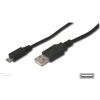 ASSMANN USB 2.0 HighSpeed Connection Cable USB A M(plug)/microUSB B M(plug) 1,8m