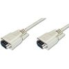 Assmann Cable VGA 1080p 60Hz FHD Type DSUB15/DSUB15 M/M grey 1,8m