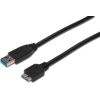ASSMANN USB 3.0 SuperSpeed Connection Cable USB A M(plug)/microUSB B M(plug)1,8m