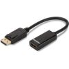 ASSMANN Displayport 1.1a Adapter Cable DP M (plug)/HDMI A F (jack) 0,15m black