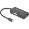 ASSMANN Mini DisplayPort 1in3 HDMI, DVI and VGA converter cable