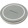 Qoltec Induction Wireless Charger RING | Qualcomm QuickCharge 3.0 | 10W | grey