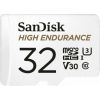 SANDISK HIGH ENDURANCE(recorders and monitoring) microSDHC 32GB V30 with adapter