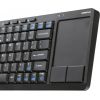 Omega wireless keyboard US SmartTV OKB004B, black (43666)