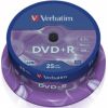 Matricas DVD+R AZO Verbatim 4.7GB 16x 25 Pack, Spindle