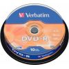 Matricas DVD-R AZO Verbatim 4.7GB 16x 10 Pack Spindle