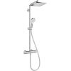 Hansgrohe Crometta E 240 1jet / Crometta Vario dušas sistēma ar termostatu, hroms