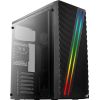 PC case ATX Aerocool STREAK RGB USB 3.0 - DOUBLE RGB STRIP 1x80mm FAN