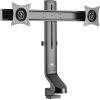 Monitoru kronšteins Maclean MC-854 Holder for two monitors double 17 ''-27'' 14kg VESA 75x75 100x100