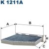 Filtron Salona filtrs K1211A