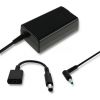 Laptop AC power adapter Qoltec HP 65W | 3.33A | 19V | 4.5*3.0+adapter