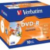 Matricas DVD-R AZO Verbatim 4.7GB 16x Printable, ID Branded,10 Pack Jewel