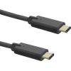 Qoltec Cable USB 3.1 type C male | USB 3.1 type C male | 1m