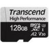 Transcend Memory card 128GB microSD w/ adapter UHS-I U3 A2