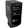 Toner Lexmark 74C2HCE cyan | 12 000 pgs | CS725de / CS725dte