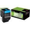 Toner Lexmark 802C cyan | return | 1000 pgs| CX310dn / CX310n / CX410de / CX410d