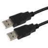 Gembird USB 2.0 AM/AM Cable, 6FT, Black