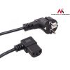 Maclean MCTV-804 Angled power cable 3 pin 5M plug EU