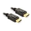 Delock cable Displayport M/M 2m gold