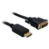 Delock Cable Displayport > DVI 24+1 m/m 1m